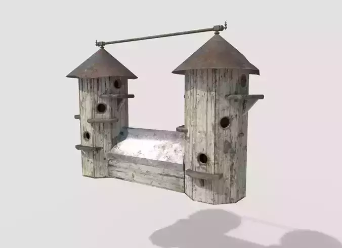 Old Wooden Bird  Houses