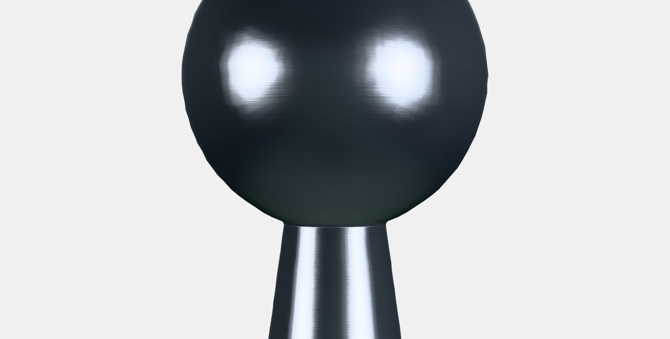 BAGGANAS Knob 6 Low-poly 3D model_15