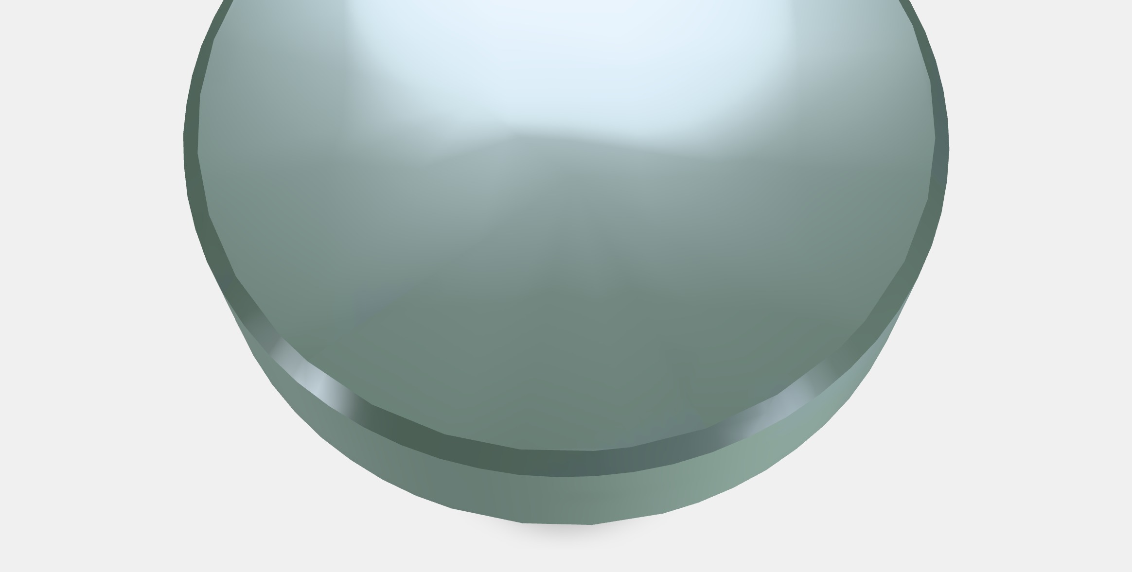 BAGGANAS Knob 7 Low-poly 3D model_4