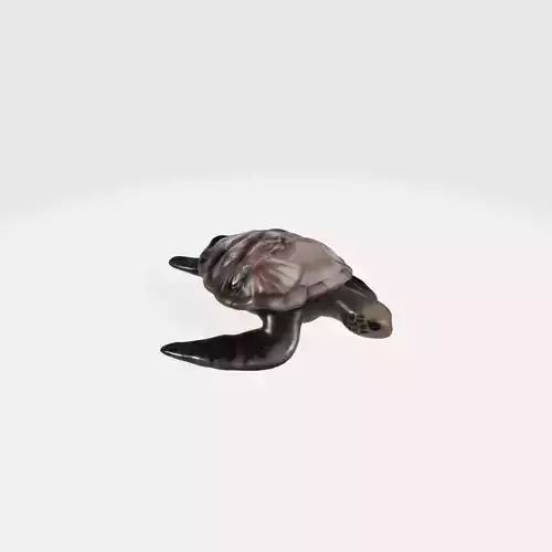 Realistic Sea Turtle 3D model