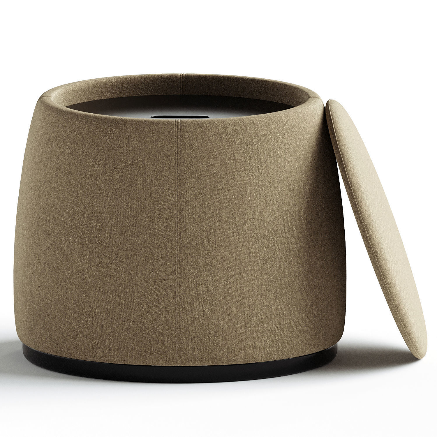 Domkapa Avery Pouf 3 colors 3D model_1