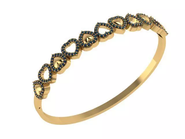 elegant bracelet model 3D print model 3D print model 3D print model_0