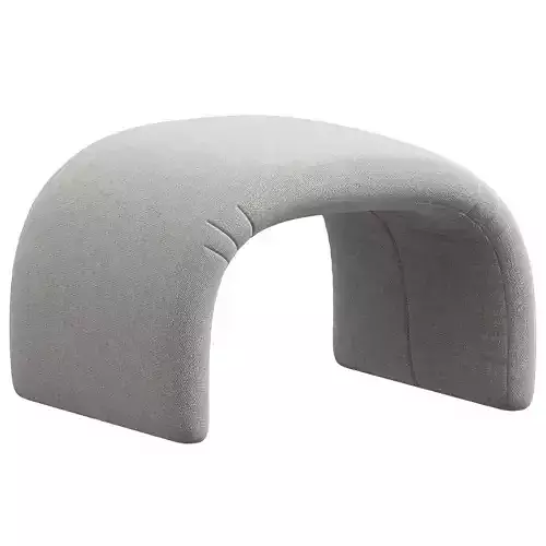 A Pair of Fiberglass Waterfall Edges Benches