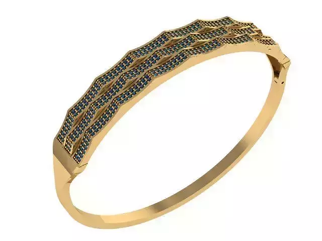 elegant bracelet model 3D print model 3D print model