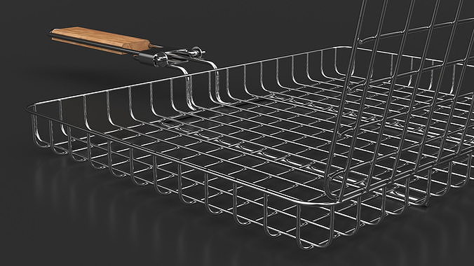BBQ Handle Grill 3D model 5