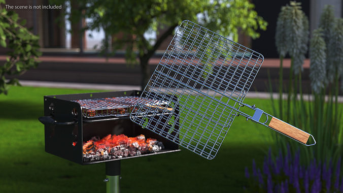 BBQ Handle Grill 3D model
