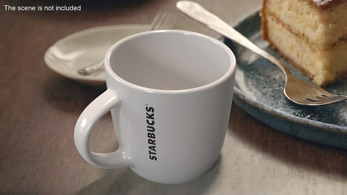 Starbucks Coffee Mug 3D model 5