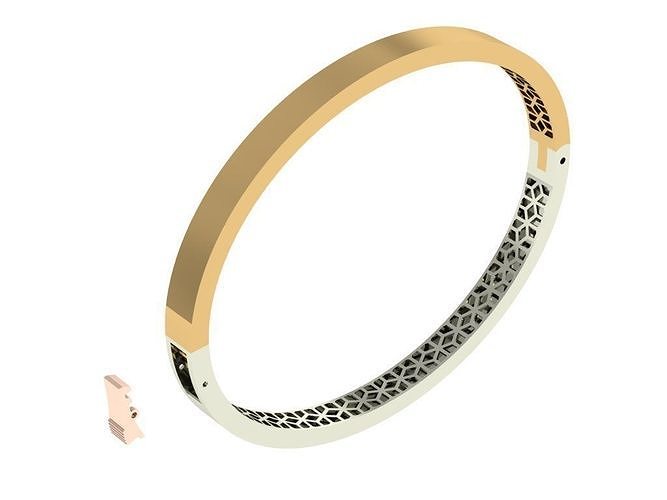 elegant bracelet model 3D print model  3D print model