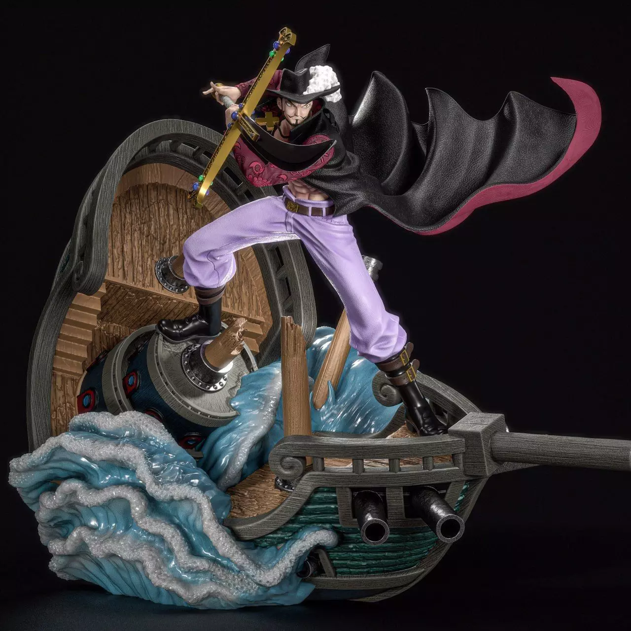 Dracule Mihawk - One Piece - 3d Print 3D print model