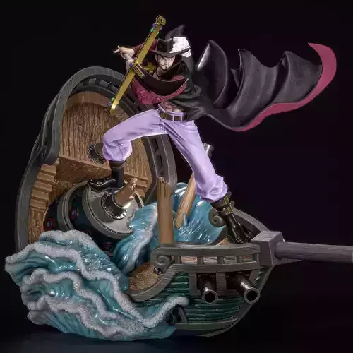 Dracule Mihawk - One Piece - 3d Print