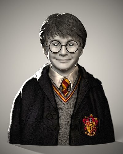 Harry Potter daniel radcliffe Philosophers Stone 3D print model
