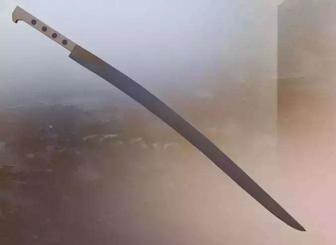 YATAGAN  Ottoman military sword 