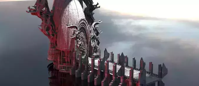 Dante Ghost Halls Exterior