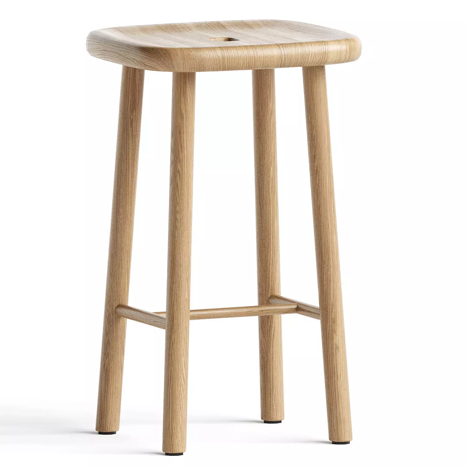 Jade Counter Stool 3D model_0