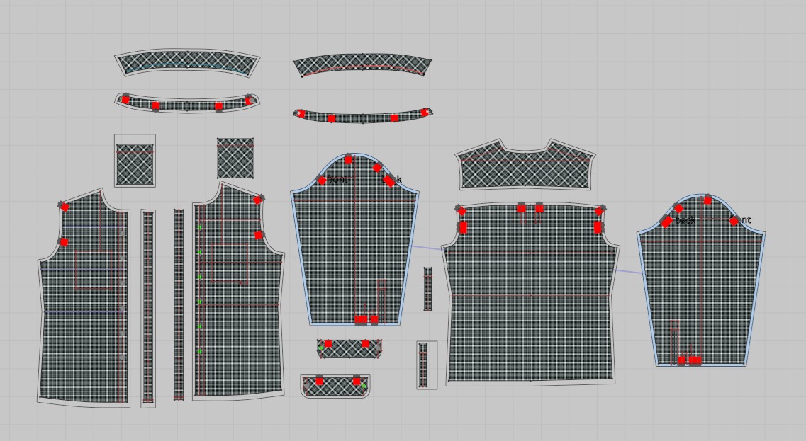 45 shirt pattern for men 3D print model_6