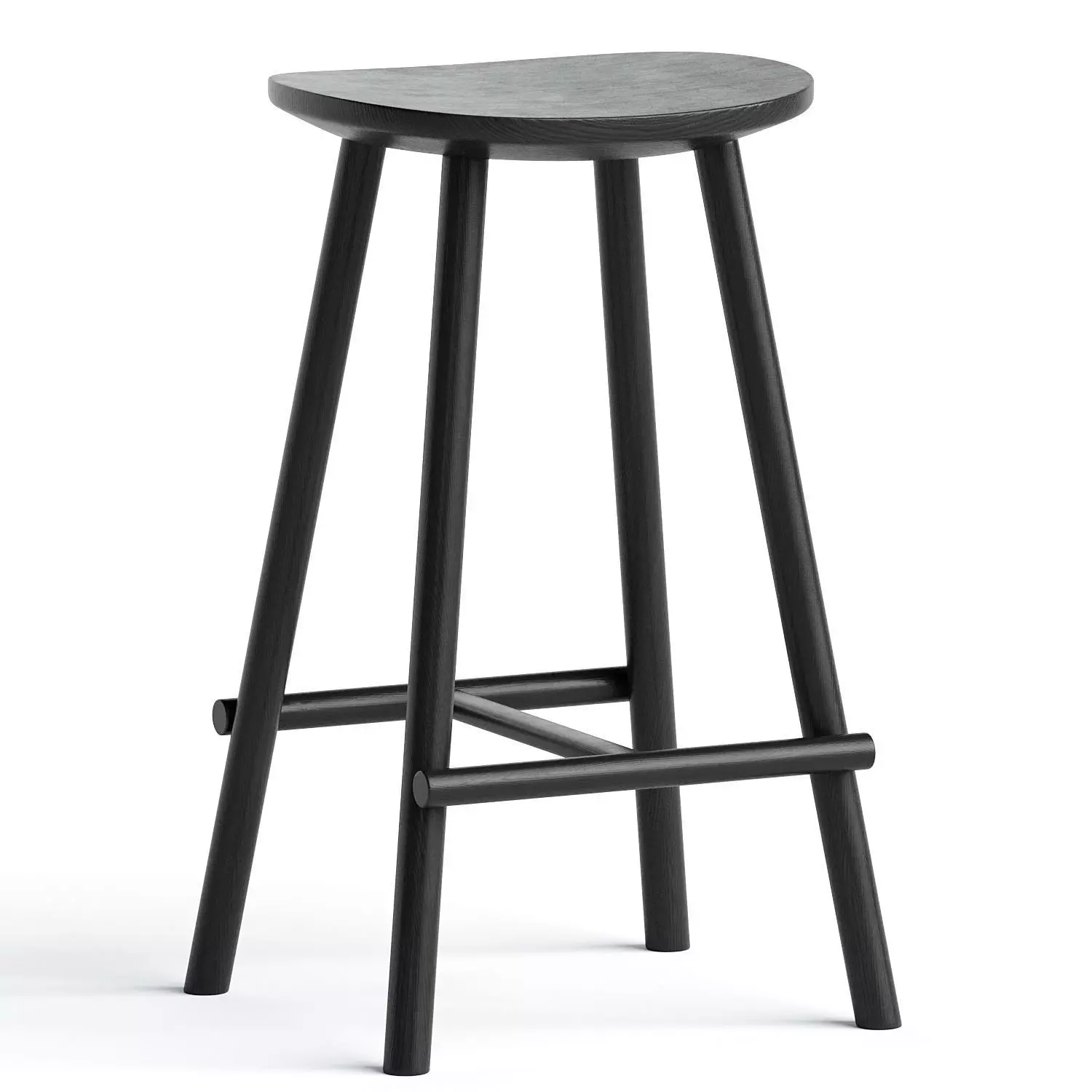 Figura Counter Stool 3D model_0