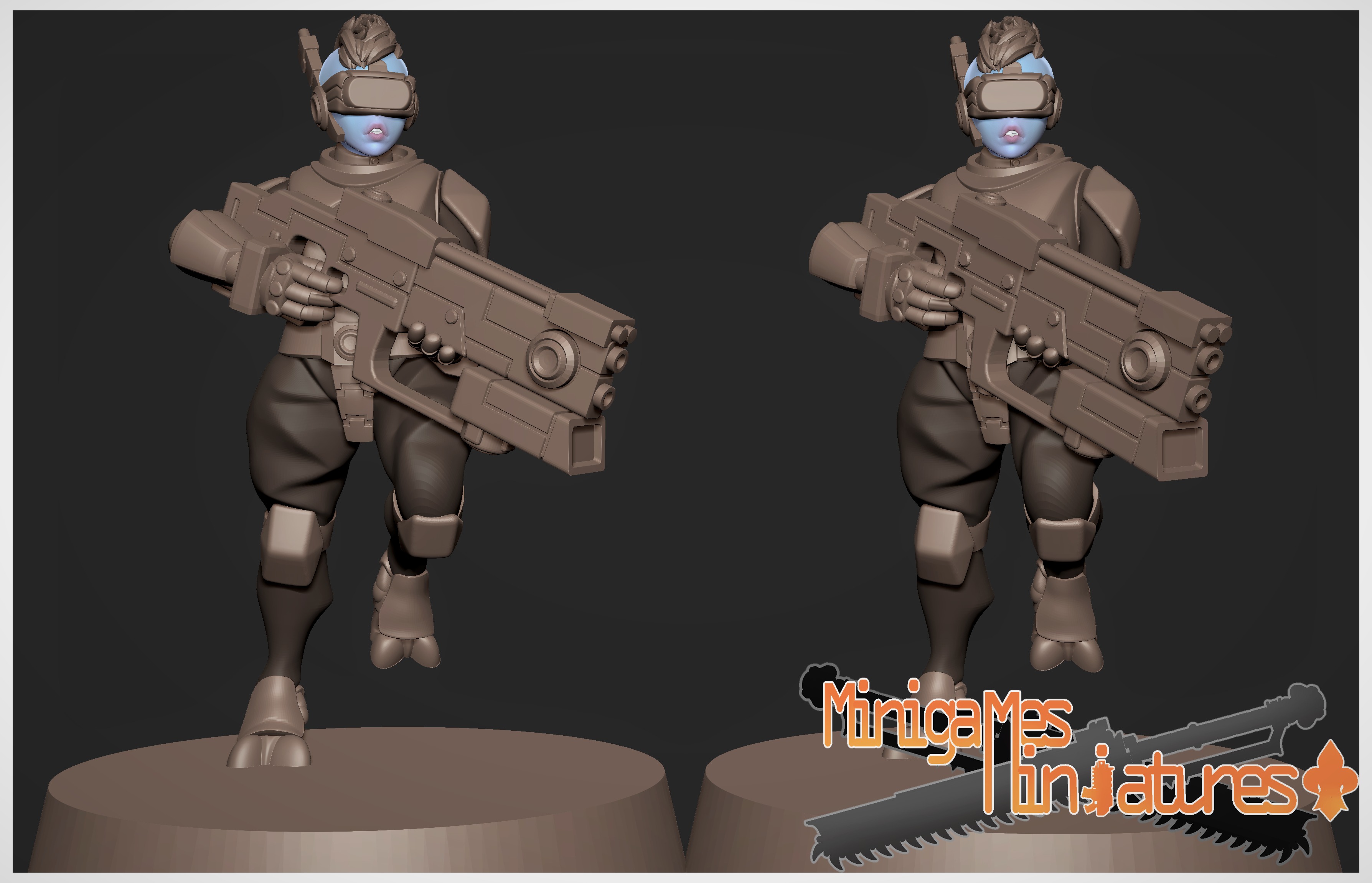 Greater good pathfinders anime figurines 3D print model_3