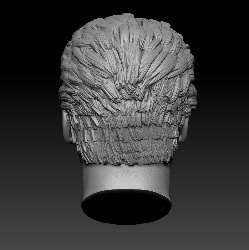 CLINT EASTWOOD HEAD SCULPTURE 3D PRINT MODEL 3D print model_3