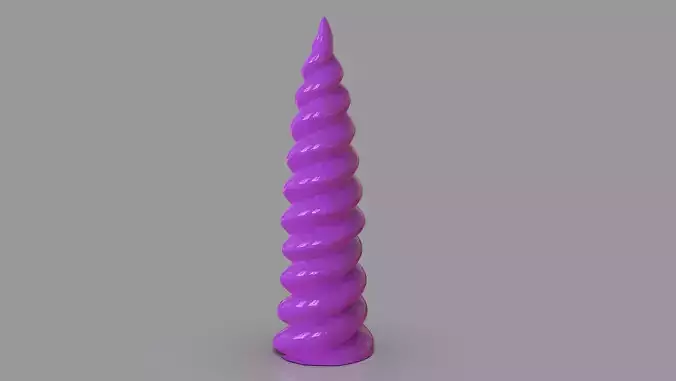 Unicorn Horn 3D print model