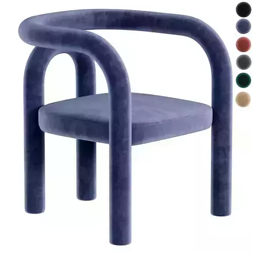Modern Design Armless Open Back Chairs