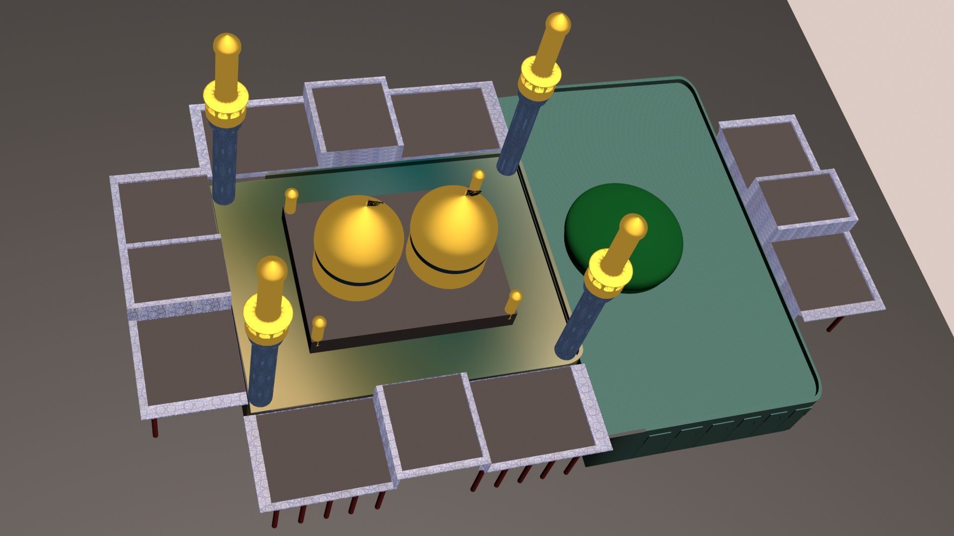 Holy Kadhimiya 3D model_8