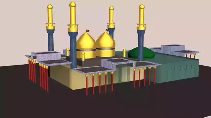 Holy Kadhimiya 3D model