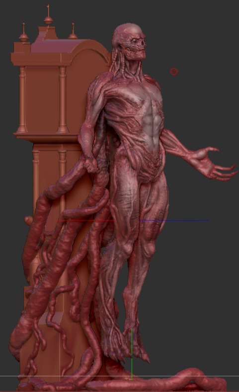 Vecna stranger things printable 3D print model_1
