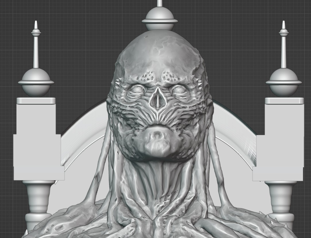 Vecna stranger things printable 3D print model_6
