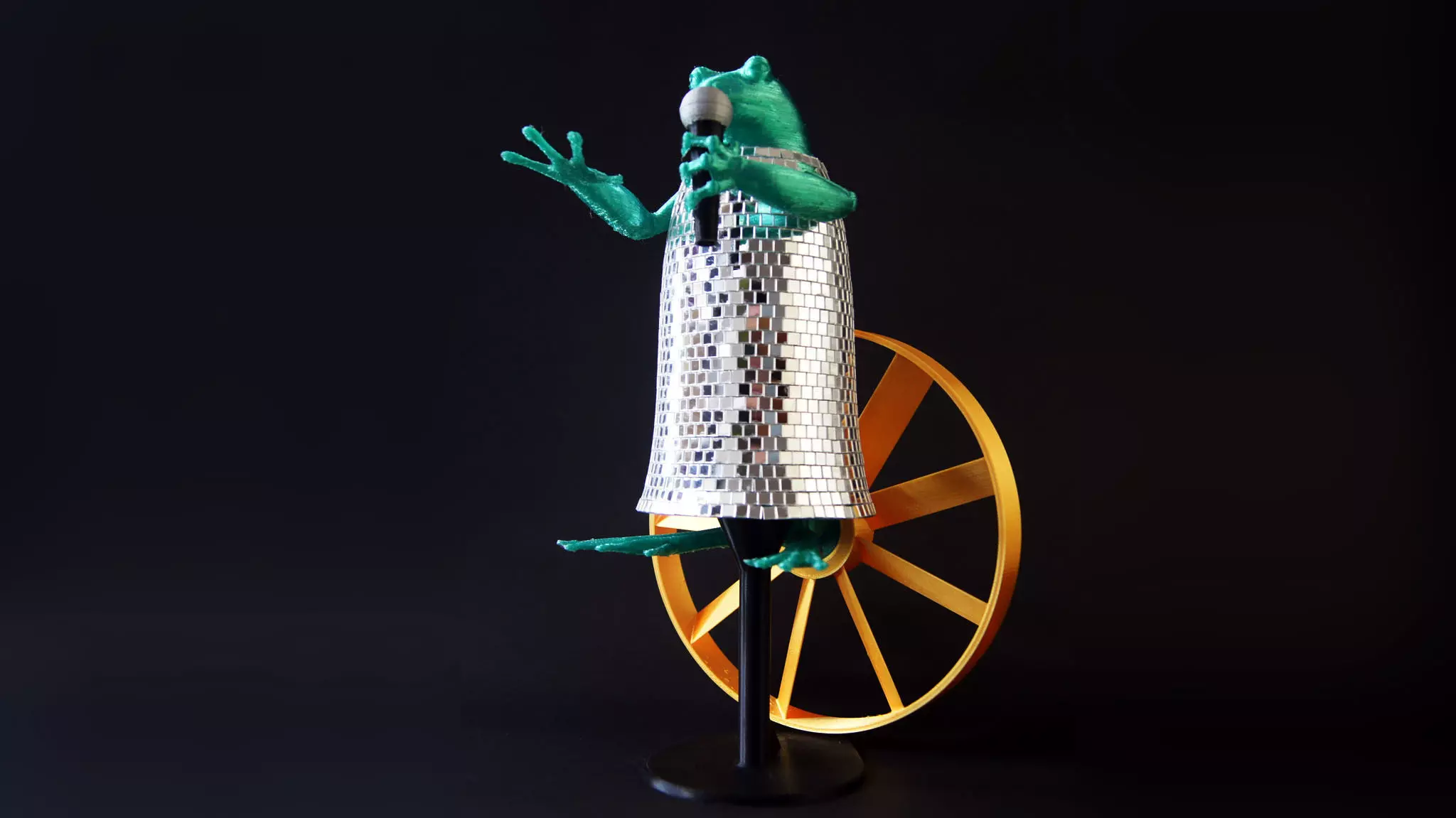 Famous singer 3D print model_0