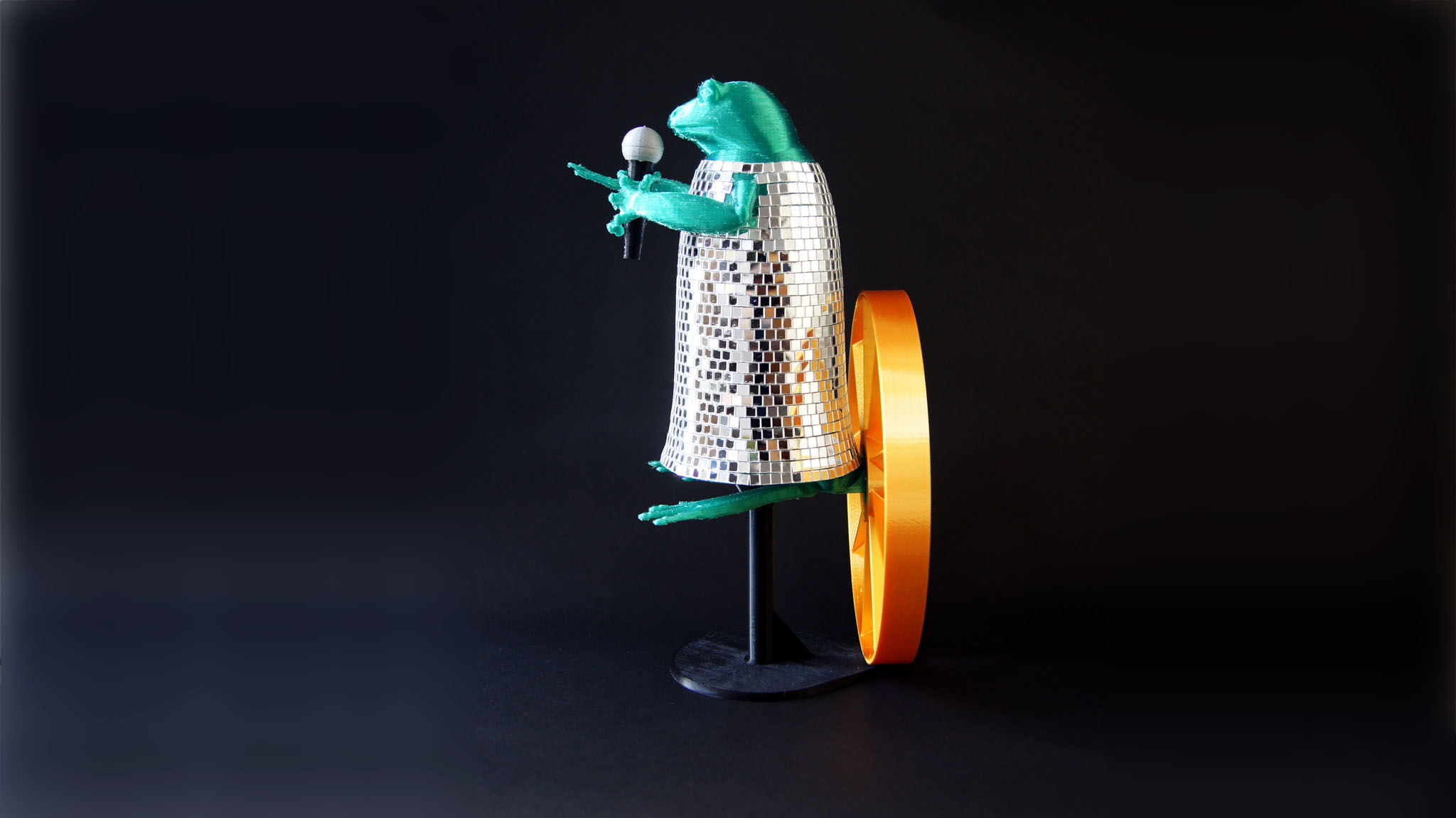 Famous singer 3D print model_2