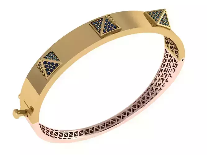 elegant bracelet model 3D print model