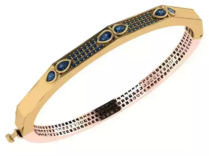 elegant bracelet model 3D print model