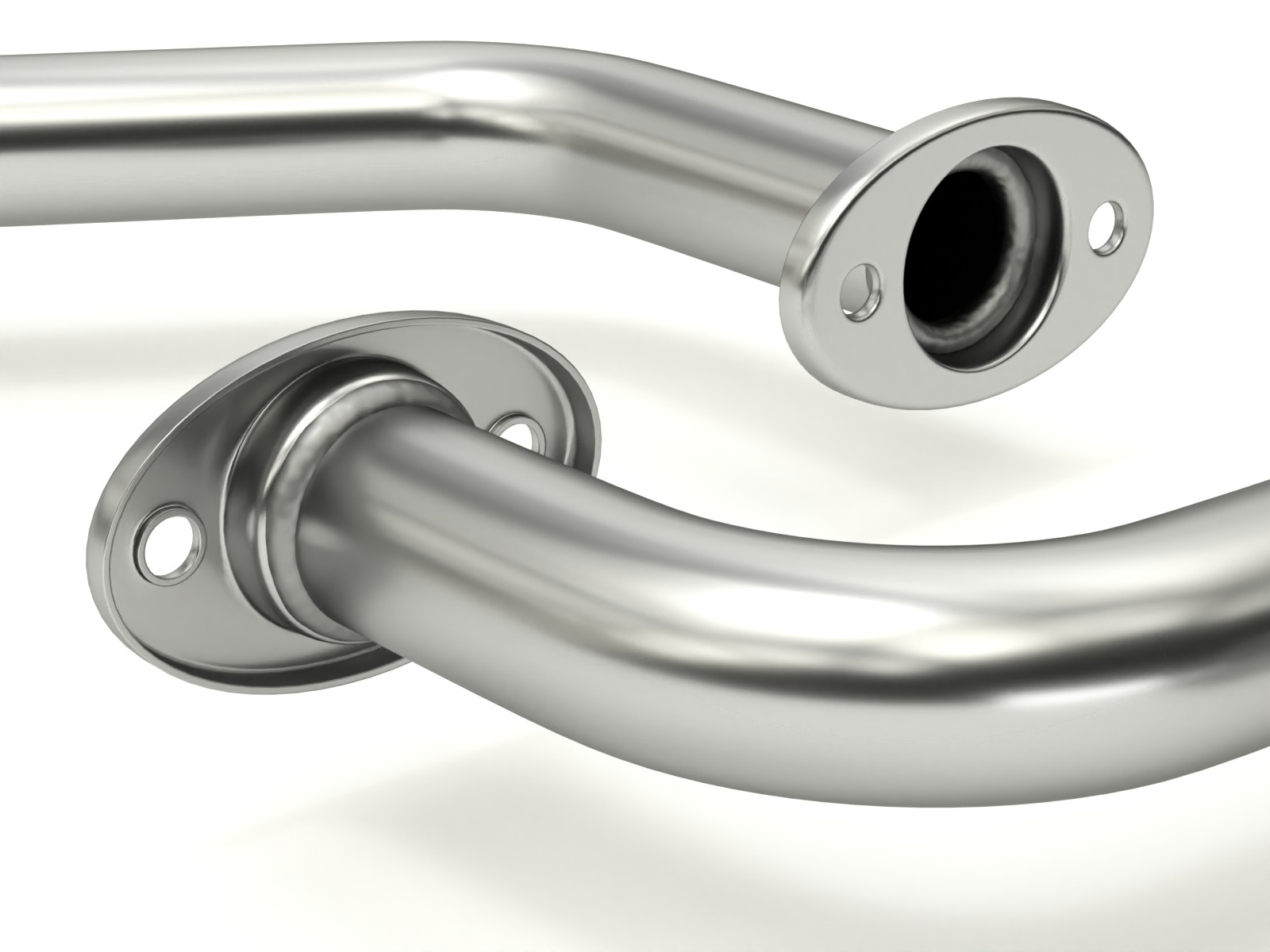 Simple Exhaust Set 3D model_7