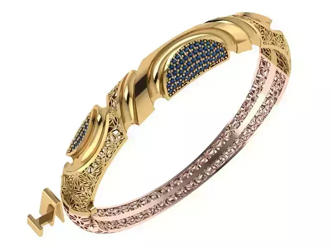 elegant bracelet model 3D print model