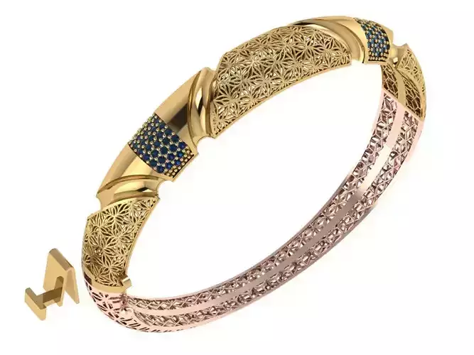 elegant bracelet model 3D print model