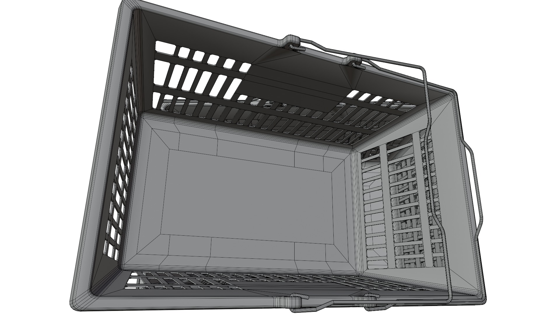 Supermarket Baskets 3D model_17