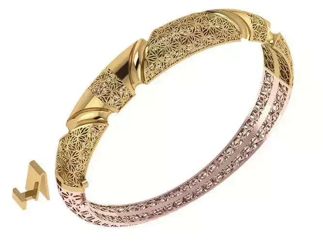 elegant bracelet model 3D print model