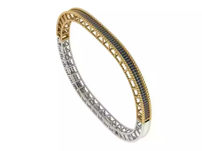 elegant bracelet model 3D print model