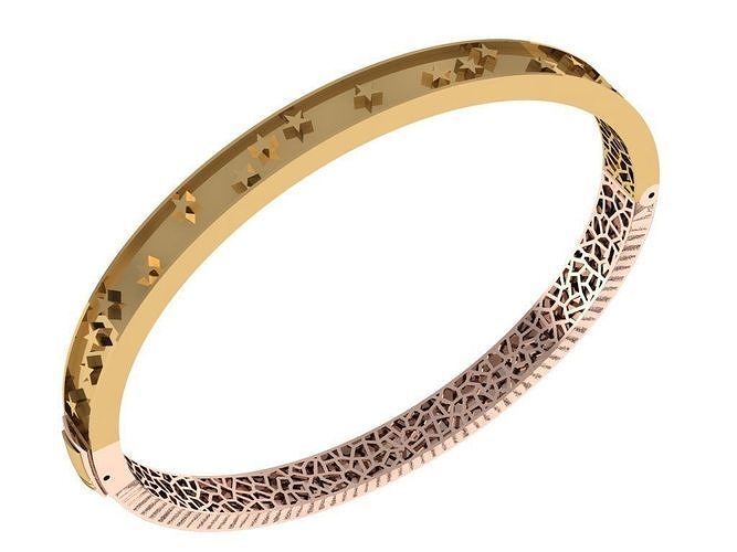 elegant bracelet model 3D print model 3D print model