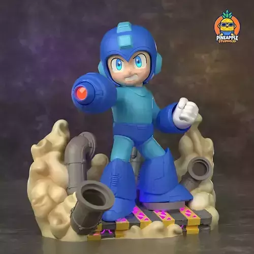 mega man classic 3D print model