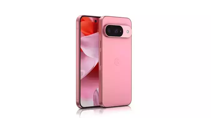 Google Pixel 9 Low-poly 3D model