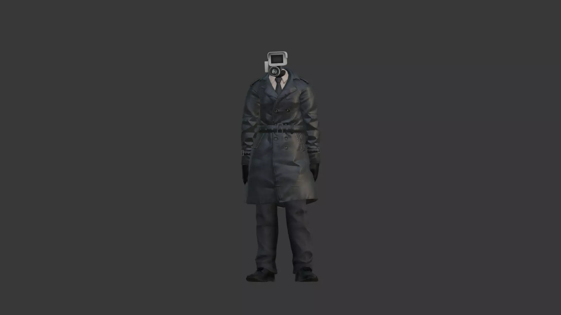 camera man 3D model