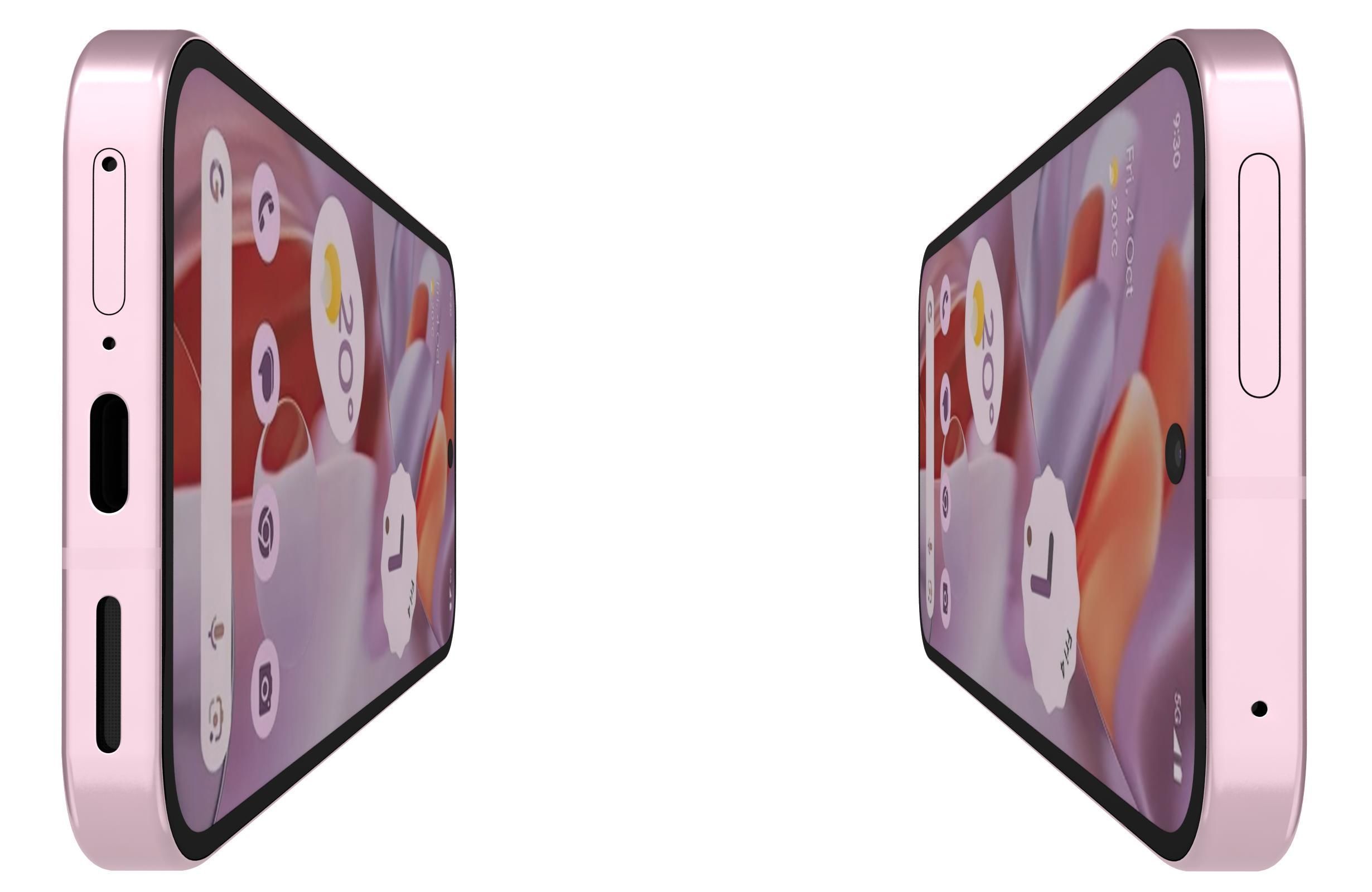 Google Pixel 9 Pro XL Rose Quartz 3D model_8