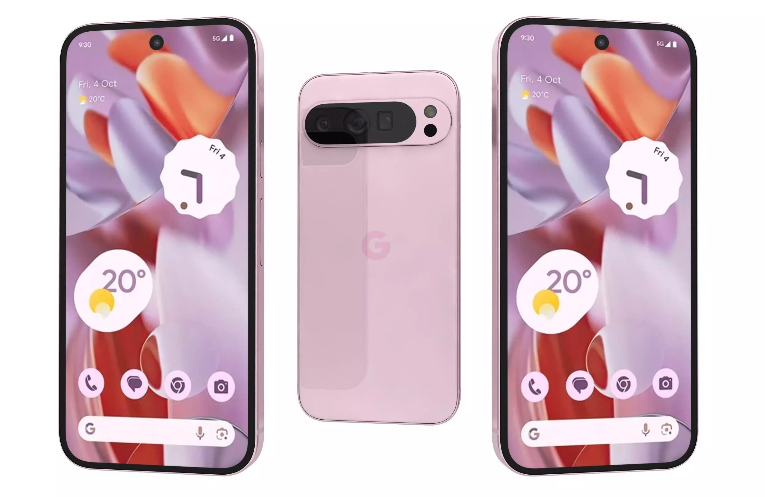 Google Pixel 9 Pro XL Rose Quartz 3D model_0
