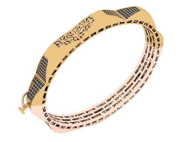 elegant bracelet model 3D print model 3D print model