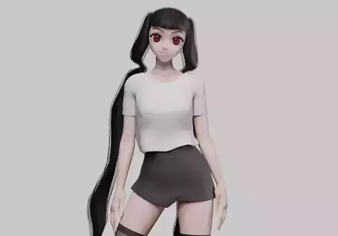 Standard cute girl V28829 