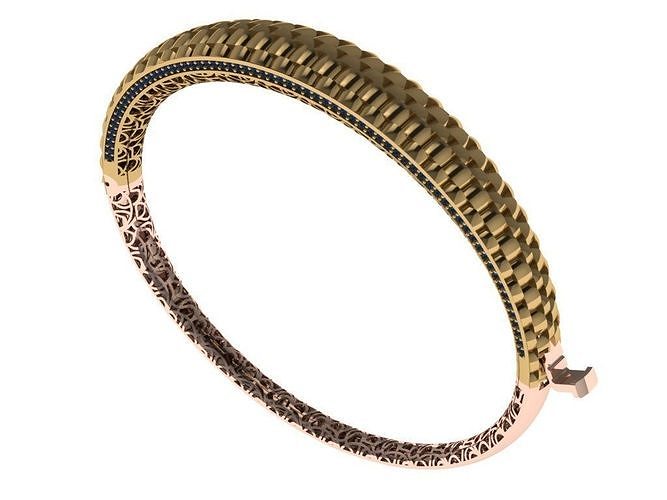 elegant bracelet model 3D print model 3D print model