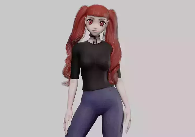 cute cool girl V33714 