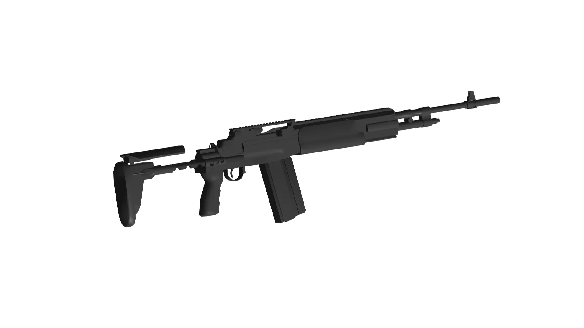 Mk 14 Enhanced Battle Rifle 3D model_0