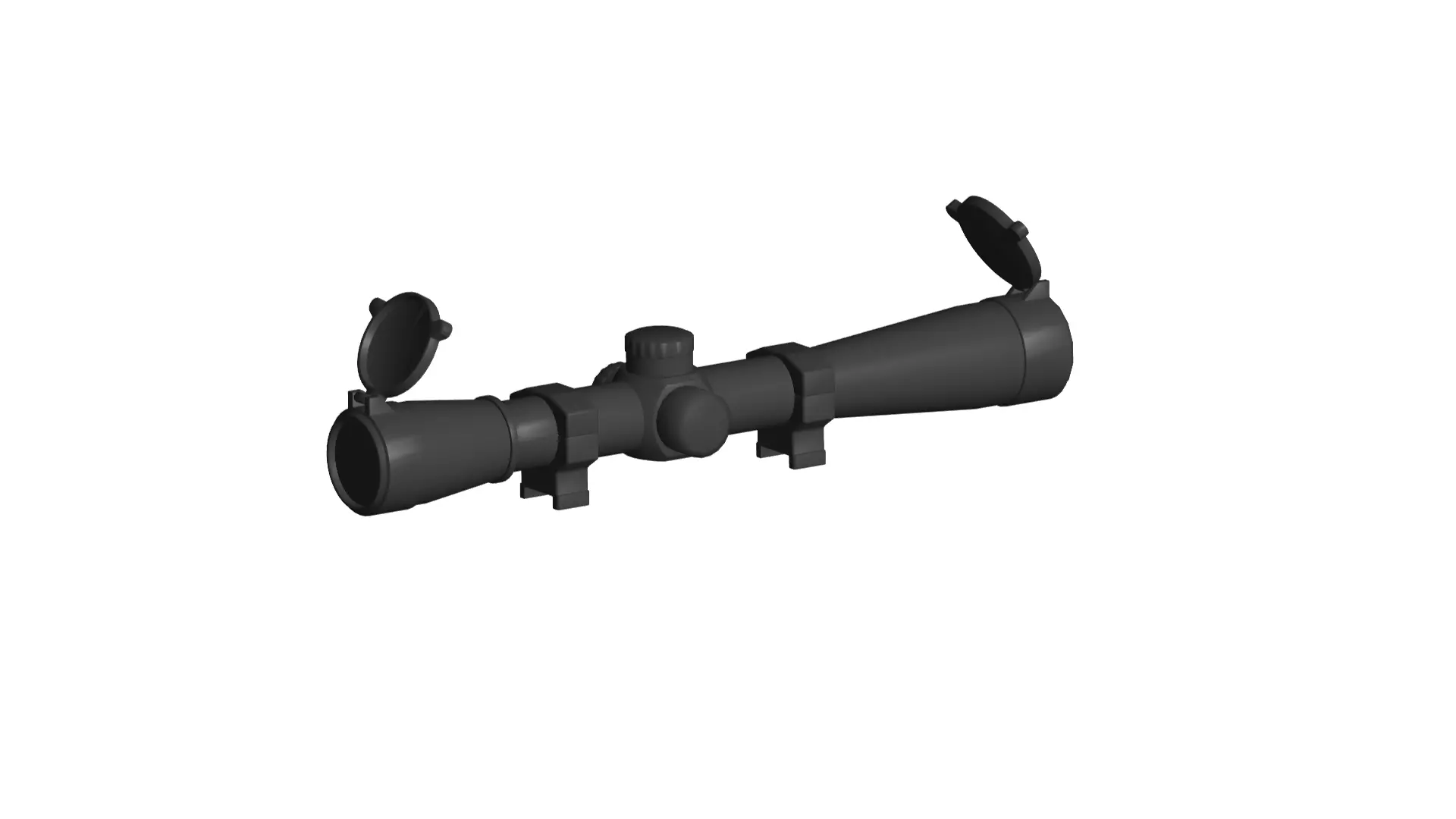 SNIPER Scope 3D model_0